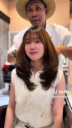 Wispy Bangs Layered Haircut Inspiration