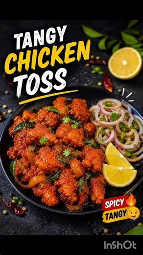 Tangy Chicken Toss 🍗🔥 | Quick & Tasty Recipe
