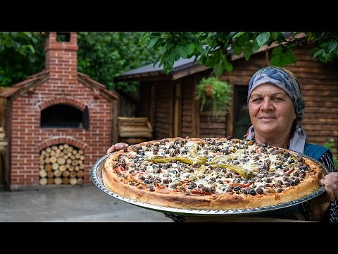 Wood Fired Beef Pizza