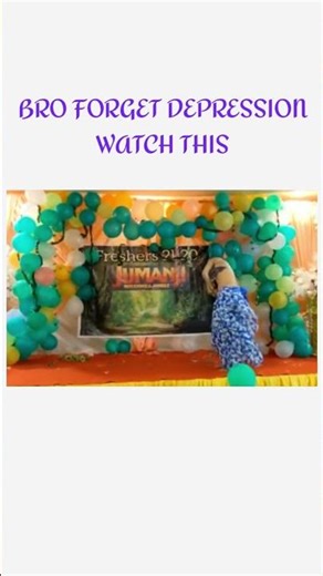 freshers day dance performance at college. seniors blast 😛