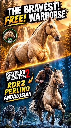 Get the Perlino Andalusian in RDR2! (Bravest Free Warhorse) #rdr2 #reddeadredemption2
