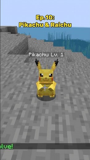 How to Catch Pikachu in Cobblemon! #cobblemon #shorts