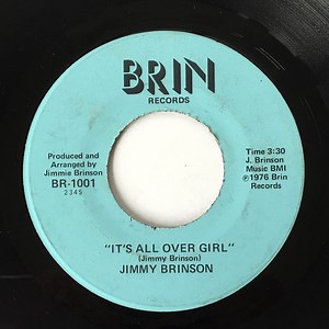 Jimmy Brinson - It's All Over Girl
