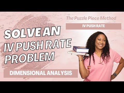 IV Push dosage calc problem