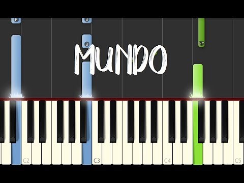 MUNDO - IV Of Spades || Synthesia Piano Tutorial