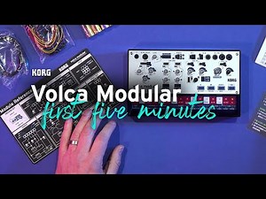 Dive into the Volca Modular - your first five minutes