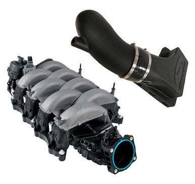 Ported 2018 Mustang Intake Manifold CAI Combo (2011-2023 Mustang GT)