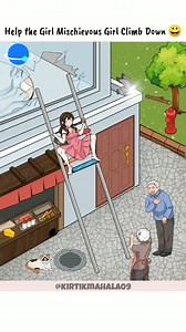 1.7M views · 4.9K reactions | Help the girl mischievous girl climb輪‍♂️ down  #fbreels #fbreelsfypシ゚viral #gameplay #gaming #games | Kirtikbhai Somlabhai Mahala | Facebook
