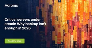 ⚠️ Why backup alone isn’t enough in 2026? Critical servers sit at...