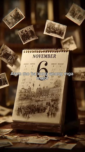 November 6: World-Changing Events #TodayInHistory #November6 #HistoryFacts #DidYouKnow #OnThisDay #WorldEvents | Dave Gatchalian Onayan | Facebook