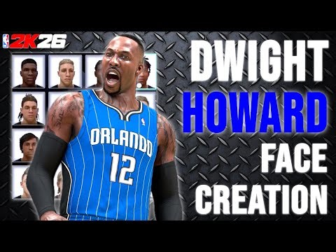 The BEST Dwight Howard Face Creation In NBA 2K26!