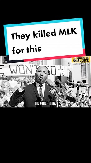 When King began to challenge the Vietnam War, poverty, and capitalism with revolutionary rhetoric he was assassinated. #mlk #blm #civilrights #socialism #revolution #fightthepower✊🏾👊🏾 #activism