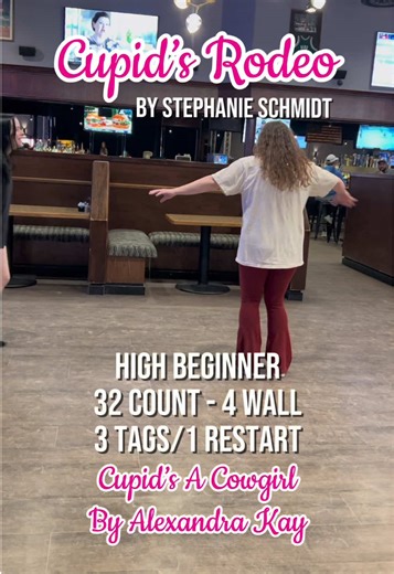 Learn Cupid's Rodeo Line Dance Steps Easily