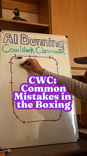 Think you’re doing everything right in the boxing… but still losing control? In this quick Cow Work Classroom clip, I’m breaking down one of the most common errors I see—and how to fix it before it costs you the cow and the score. A small change can make a big difference. #AlDunning #CowWorkClassroom #CowHorseTraining #BoxingTips #WesternHorsemanship #ReinedCowHorse #TrainWithFeel #FenceWorkFundamentals | HorseTraining | Cow Sense | ShowPenMistakes | RideSmart | | Al Dunning