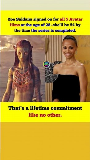 From 28 to 54: Zoe Saldaña’s Lifetime Journey with Avatar film series 🎬”
