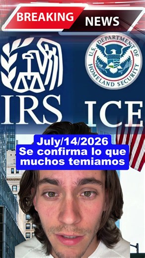 This is concerning: reports indicate a potential agreement between ICE and the IRS to share information on undocumented immigrants. This could impact many who pay taxes without fear. What are your thoughts? Let’s discuss! #immigration #IRS #ICE #taxes #storytime #pov #fypシ #fyp #viral