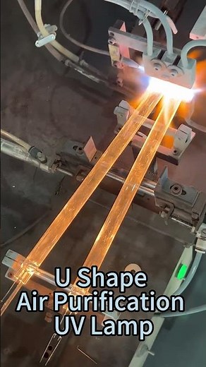 YAGUANG U Shape Air Purification UV Lamp, Ultraviolet Disinfection Lamp #uvclight #uvlamps #uvc