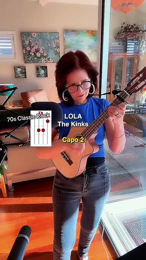 Learn Lola! 70s Classic Rock Ukulele TikTok