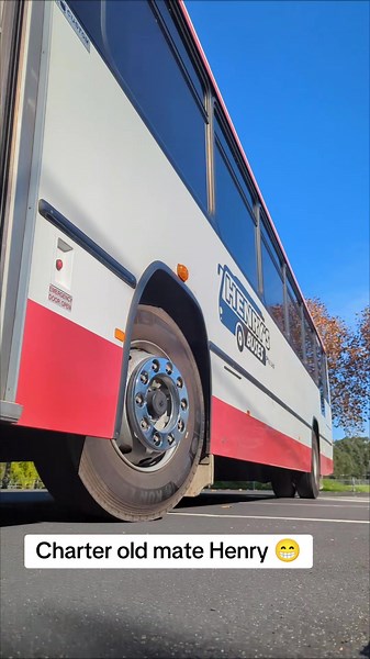 Henry's buses available for charter #bus #charterbus #henrysbuses