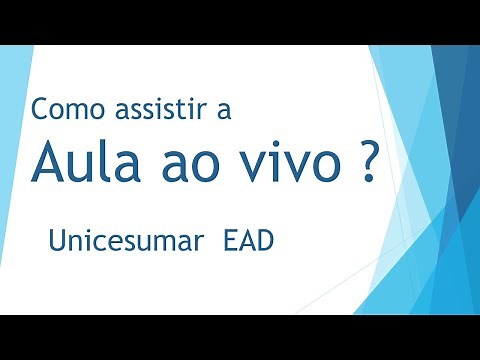 Como assistir AO VIVO ? [ UniCesumar ]