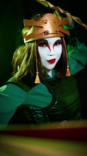 Kyoshi Avatar Cosplay Transition Tutorial