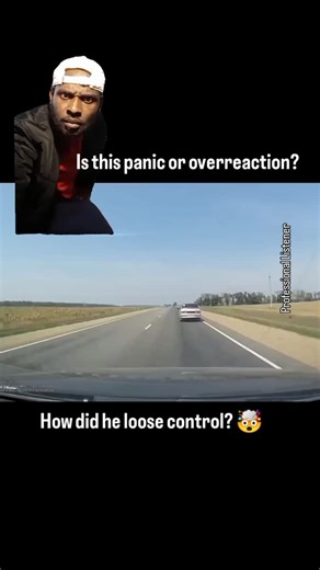 Did this happen because of panic or overreaction? 🤯 #viralvideo #driving #cars #accident #travel #trucks #panic #overreaction | Professional Listener
