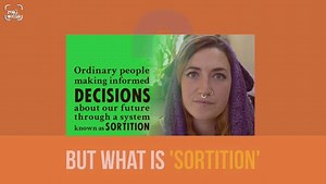 Extinction Rebellion have 3 key demands. The third of these demands asks for the formation of a Citizens Assembly, selected by a method called 'sortition'. We interviewed Keith Garrett from the Sortition Foundation to find out exactly what it means. | Real Media