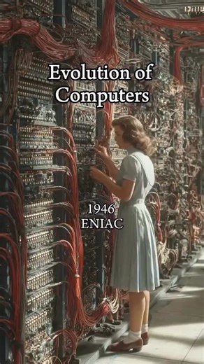 Computer Science Techworld on Instagram: "The amazing evolution of computers between 1946 and 2010. The Eniac cost $487,000 to build (over $7 million in updated value) vs $999 MacBook Air in 2010. MacBook has over 1 million time computing capacity then Enac. Credit: Arthur.igreja #technology #computerscience #computer #science #viralreels #techtrends"