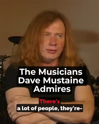 Megadeth frontman Dave Mustaine talks about the musicians he admires. | Loudwire