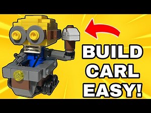 Build Carl from Brawl Stars in LEGO – Super Easy !!