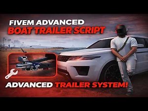 FREE FiveM Boat Trailer Script | Realistic Towing System [ESX & QBCore]