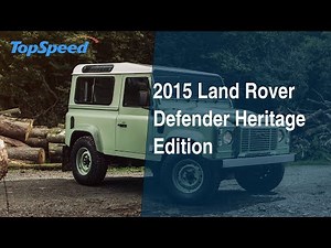 2015 Land Rover Defender Heritage Edition