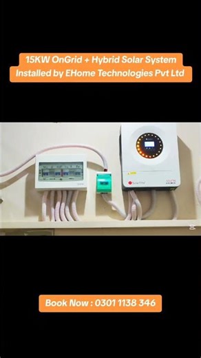 15kW Hybrid & On-Grid Solar System Installed | Growatt & Solax | Canadian Solar | EHome Technologies