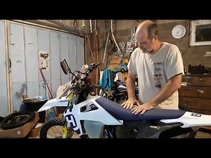 Hard Seat?....How To Soften A Motorcycle Seat, 2020 Husqvarna FE250.
