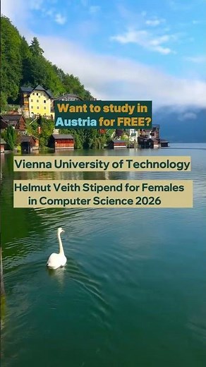 🎓 Helmut Veith Stipend for Females in Computer Science 2026 | Fully Funded Opportunity 💻🌍