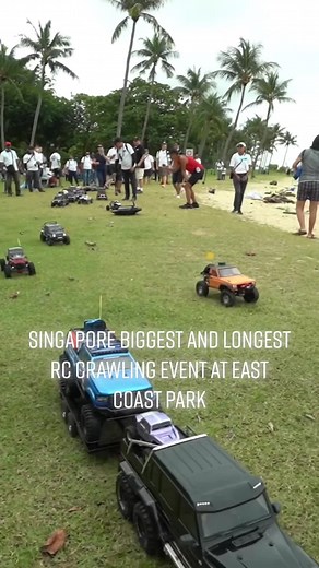 Singapore Biggest and Longest RC Crawling Event at East Coast Park