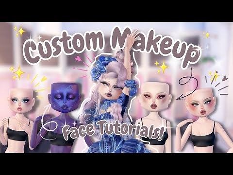 *MOST STUNNING* CUSTOM MAKEUP FACE TUTORIALS!! (Pt.2) |DRESS TO IMPRESS|