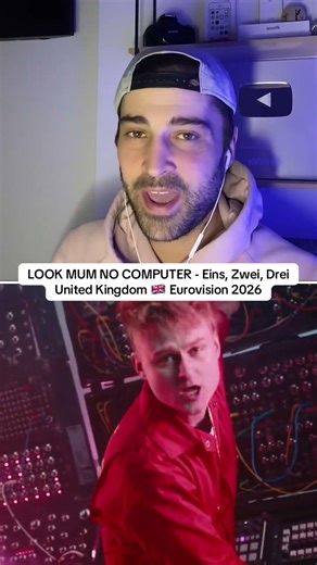 LOOK MUM NO COMPUTER - Eins, Zwei, DreiUnited Kingdom 🇬🇧 Eurovision 2026 #eurovision2026
