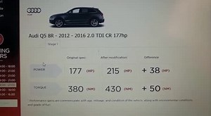 Audi Q5 in today for a custom stage one remap with EGR solution we...