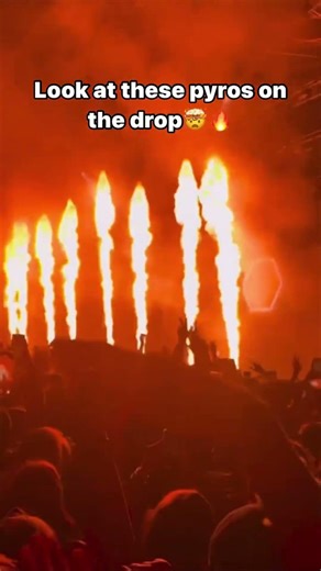 Crowds go WILD when Pyro FX hit at festivals. CryoFX = the industry standard.#CryoFX #PyroFX