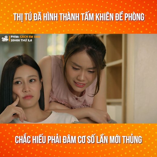 2M views · 27K reactions | Thị Tú đã hình thành TẤM KHIÊN đề phòng, chắc là Hiếu phải ĐÂM CƠ SỐ LẦN mới thủng được  Phim: "CÁCH EM 1 MILIMET" phát sóng 20h thứ 5, 6 trên VTV3 #CachEm1Milimet #phimviet #vtv3 #havietdung #huynhanh #huyenlizzie #tronglan #quynhchau | Nghiền Phim Online | Facebook