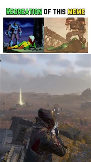 Recreation Of This Meme - Helldivers 2 #shorts