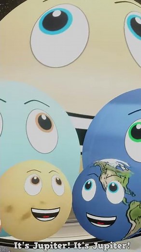 Jupiter Planet Song for Kids #Shorts