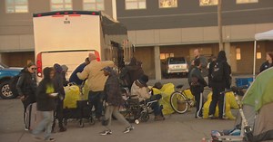 People living at homeless encampment move into transitional housing in northeast Denver