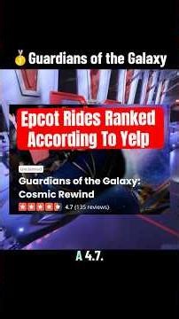 Do you agree with the Yelp ride rankings of Epcot? #epcot #disneyworld #disneyparks #disneyland