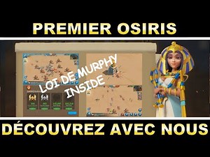Découvrez avec nous l'arche d'Osiris dans Rise of Kingdoms (Android ios PC).