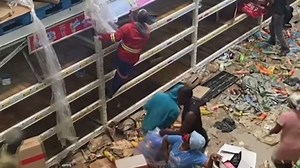 South Africa warehouses and shops looted