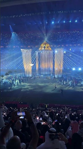 Al Bayt Stadium lights up for the grand FIFA Arab Cup Qatar 2025™ Opening!