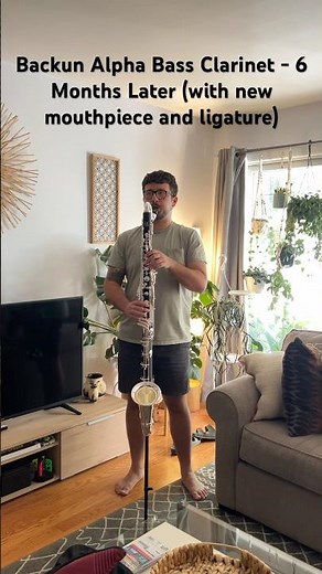 Backun Alpha Bass Clarinet #bassclarinet #backun #clarinet #chromatic