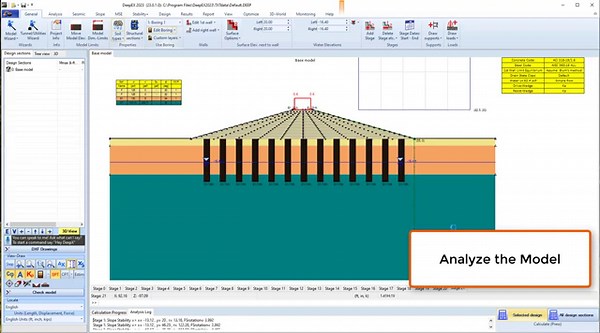 DeepEX : Embankment with Soil Reinforcements